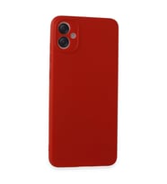Samsung Galaxy A05 Kılıf First Silikon - Kırmızı