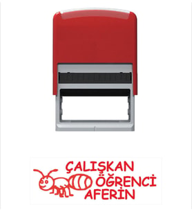 Çalışkan Öğrenci Öğretmen Kaşesi (Kırmızı)