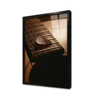 Gitar Çerçeveli Cam Tablo