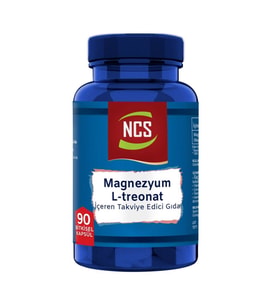 NCS L-Treonat Magnezyum 90 Kapsül