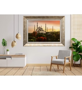 Gümüş Çerçeveli Tablo nb83