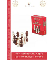 #SatrançPiyonu Eksik Takım Tamamlama Dayanıklı Estetik Şah Boyu No 4 Ahşap Satranç Dünyası Piyonu