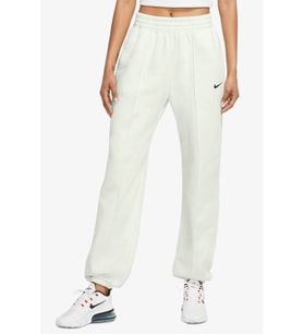 Nike Sportswear Regular Fit Pant Bol ve Uzun Kesim Eşofman Altı Kırık Beyaz