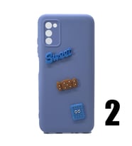 Nettech Samsung Galaxy A03S Uyumlu Maskot Seri Arka Koruma Kılıf NT-106225