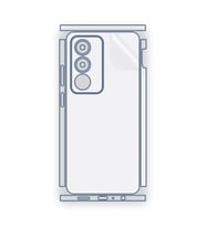 SChitec OPPO A80 5G Uyumlu Fullbody Arka Kaplama Hidrojel Koruyucu Film