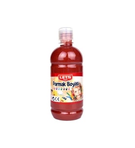Lets Parmak Boyası 500 ML Kahverengi Parmak Boyası (Karışık)