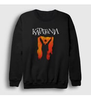 Presmono Unisex Siyah Discouraged Ones Katatonia Sweatshirt 89730tt