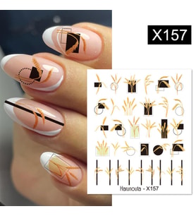 Su transferli nail art sticker X157 (55344-12)
