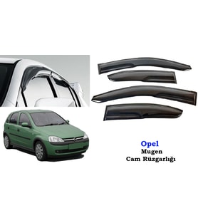 Opel Corsa C Mugen Cam Kenar Rüzgarlığı 2000-2006