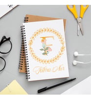 Baş Harf İsimli Defter Kişiye Özel