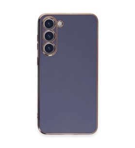 Samsung Galaxy S23 Kılıf Volet Silikon - Mavi