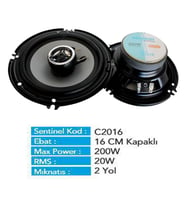Hoparlör Seti 16 cm Sentinel 200 Watt