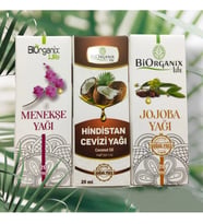 menekşe + hindistan + jojoba yağı