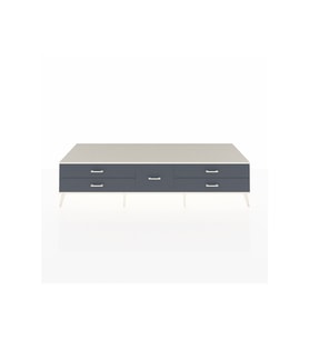 Kronos TV Ünitesi 5 Çekmeceli  220x59x51 Aytaşı-Aytaşı/Antrasit