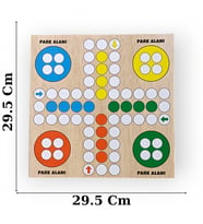 Ahşap Kızma Birader Orta Boy (29.5x29.5 cm)