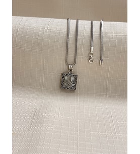CEVŞEN TİLKİ KUYRUĞU ZİNCİR 925 AYAR GÜMÜŞ ERKEK KOLYE