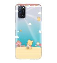 Oppo A52/A72/A92 Uyumlu Winnie The Pooh Tasarımlı Şeffaf Telefon Kılıfı