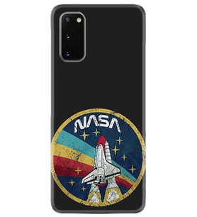 Samsung A02S A03S A10 A12 A13 A21S A22 Kılıf Desenli Silikon Nasa 1326
