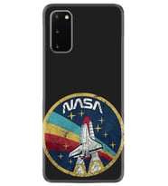 Samsung A02S A03S A10 A12 A13 A21S A22 Kılıf Desenli Silikon Nasa 1326