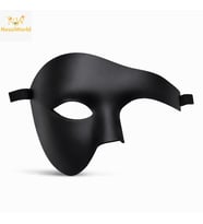 Siyah Yarım Erkek Maske – Phantom Parti &amp; Balo Maskesi
