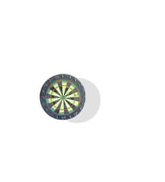 Dart Yaka Iğnesi Rozet (Çok Renkli)
