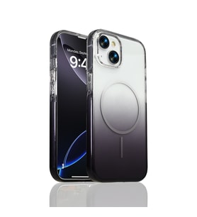 Apple iPhone 15 Uyumlu Kılıf M-Safe Şarj Özellikli Zore Septik Silikon Kapak (Siyah)