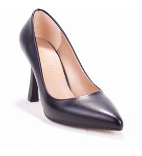 Dagoster DZA07-388451 Siyah Stiletto Topuklu Kadın Ayakkabı