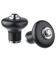 Ikea Klıngstorp Topuz, Siyah-Krom ve Beyaz-Krom Kaplama, 23 Mm, 2 Adet