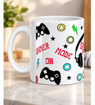 Gamer Fuel Yazılı Oyun Kumandalı Oyuncu Severlere Hediye Porselen Kupa Bardak