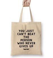 Babe Ruth Quotes Baseball Bez Çanta Uzun Saplı
