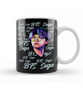 Bts Suga Kupa Bardak Porselen