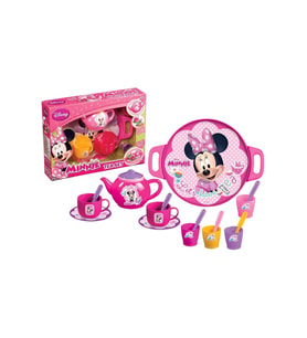 Minnie Mouse Tepsili Çay Seti