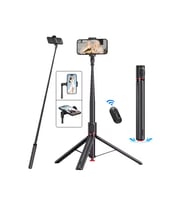 Manyetik Uzaktan Kumandalı Uzatılabilir Tripod Selfie Çubuğu