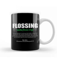 Flossing Definition Kupa Bardak Porselen