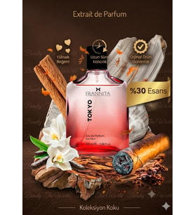 Tokyo For Him Edp 100 Ml Özel Seri Erkek Parfümü - Peşinden Koşturan Cazibe ve Odunsu Notalar