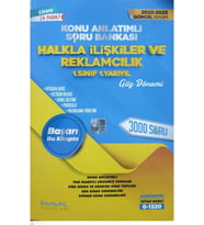 Emsal Yayınları Açıköğretim Aöf 1. Sınıf 1. Yarıyıl Halkla Ilişkiler Ve Reklamcılık Konu Anlatımlı S (Çok Renkli)