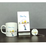 Restoratör Üçlü Set (Kupa + Telefon Standı + Anahtarlık)