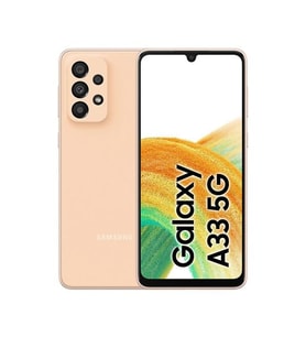 Yenilenmiş Samsung Galaxy A33 5G 128 GB Turuncu Cep Telefonu (12 Ay Garantili) - B Kalite