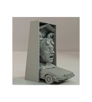 Back to the Future Tasarımlı Book Nook (Kitap Arası Dekor)