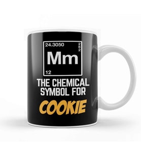Elements For a Delicious Cookie Kupa Bardak Porselen