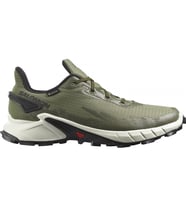 Salomon Alphacross 4 Goretex Mens Sneaker Yağmur Geçirmez Nefes Alabilen Outdoor Yürüyüş Ayakkabısı Yeşil