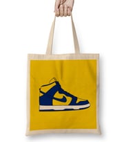 Air Jordan 1 U of M Dunk High Bez Çanta Uzun Saplı