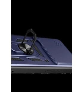 Mi 15T Pro Pars Lens Yüzüklü Silikon - Lacivert