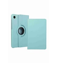 Tab M10 TB-328F Uyumlu Standlı 360° Yatay Dikey Dönebilen Deri Tablet Kılıfı
