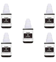 Canon GI-490 / G1410 Siyah Orjinal Mürekkep 5'Lİ Avantaj Paket