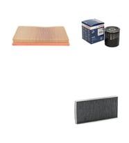 Bosch Filtre Bakım Seti Opel Vectra B 2.0 1996-2002 Hava + Yağ f. + Polen Filtre Filtron