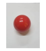 Tekli Kırmızı Renk Üç Top Bilardo Topu 61,5 mm (Karışık)
