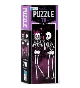 Blue Focus Skeleton Love - Puzzle 78 Parça