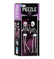 Blue Focus Skeleton Love - Puzzle 78 Parça