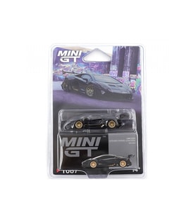 1/64 LB WORKS Lamborghini Aventador Limited Edition Matte Black